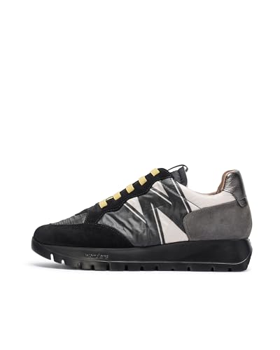 Wonders Black Odisei Sneaker Black 36 von Wonders