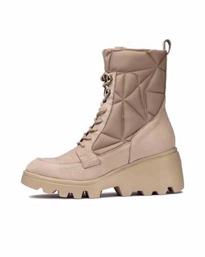 Wonders Brown Silver Ankle Boots Brown 38 von Wonders