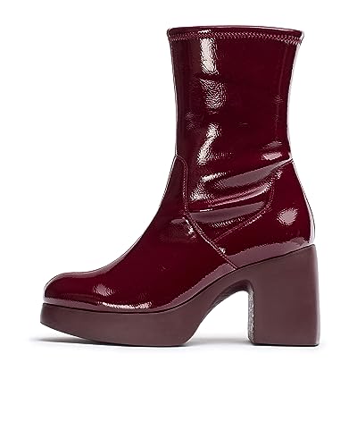 Wonders Burgundy Eris Ankle Boot Red 39 von Wonders