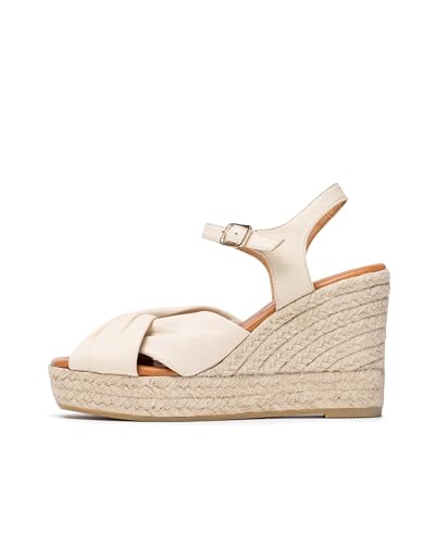 Wonders Cream Anakena Espadrilles Beige 40 von Wonders