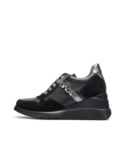 Wonders Black Eva Sneaker Black 38 von Wonders