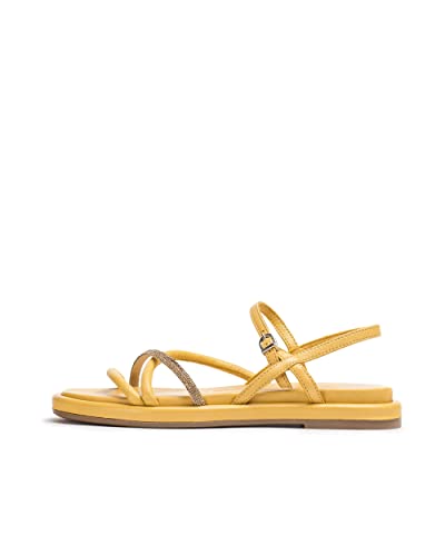 Wonders Lime Venus Sandal Yellow 41 von Wonders