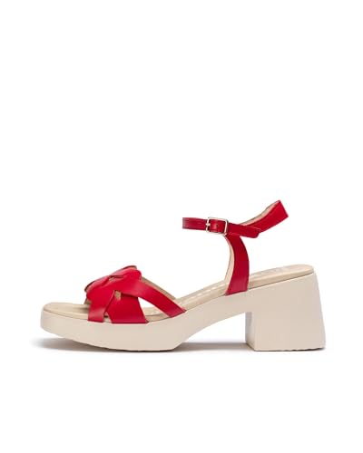 Wonders Red Catalina Sandals Red 39 von Wonders