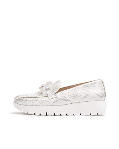 Wonders White Rose Moccasin White 36 von Wonders