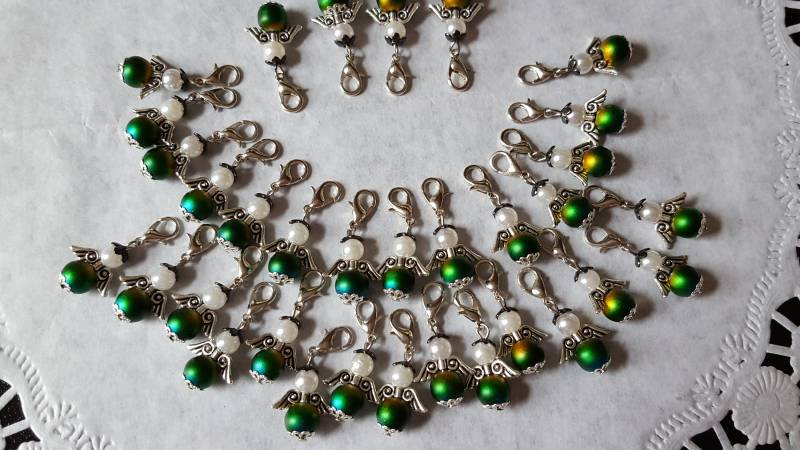 10 Schutzengel, Gastgeschenk, Hochzeit, Taufe, Anhänge 10 Schutzengel, Gastgeschenk, Hochzeit, Taufe, Anhänge von WondersAngel