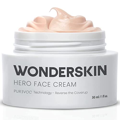 Wonderskin Purevoc Hero Gesichtscreme, Feuchtigkeitsspendende Anti-Falten-Gesichtscreme, Feuchtigkeitsspendende Feuchtigkeitscreme Für Frauen Und Männer, Tägliche Anti-Aging-Gesichtsfeuchtigkeitscreme von Wonderskin