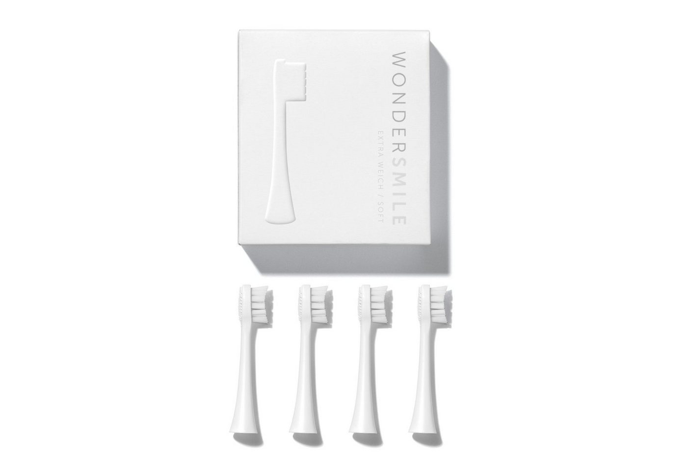 Wondersmile Aufsteckbürsten Bürstenköpfe (Soft), 4 St. von Wondersmile