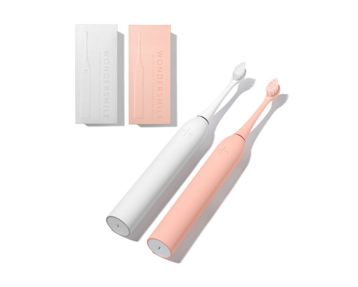 Wondersmile Schallzahnbürste Couple Bundles - Testsieger - 100 Tage risikofrei testen, Aufsteckbürsten: 2 St., Integrierter Zungenreiniger Wondersmile Schallzahnbürste Couple Bundles - Testsieger - 100 Tage risikofrei testen, Aufsteckbürsten: 2 St., Integrierter Zungenreiniger von Wondersmile