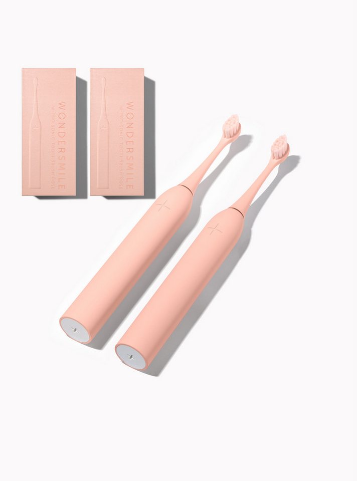 Wondersmile Schallzahnbürste Couple Bundles - Testsieger - 100 Tage risikofrei testen, Aufsteckbürsten: 2 St., Integrierter Zungenreiniger Wondersmile Schallzahnbürste Couple Bundles - Testsieger - 100 Tage risikofrei testen, Aufsteckbürsten: 2 St., Integrierter Zungenreiniger von Wondersmile