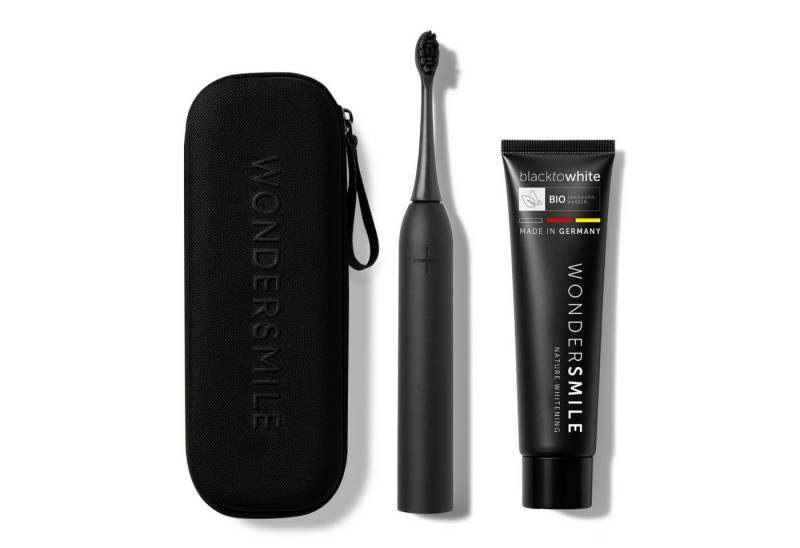 Wondersmile Schallzahnbürste Pro Travel Care Bundle, Aufsteckbürsten: 1 St., inkl. Reiseetui & Zahnpasta, Integrierter Zungenreiniger Wondersmile Schallzahnbürste Pro Travel Care Bundle, Aufsteckbürsten: 1 St., inkl. Reiseetui & Zahnpasta, Integrierter Zungenreiniger von Wondersmile