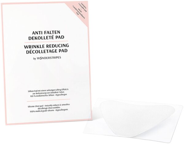 Wonderstripes Anti-Falten Dekolleté Pad von Wonderstripes