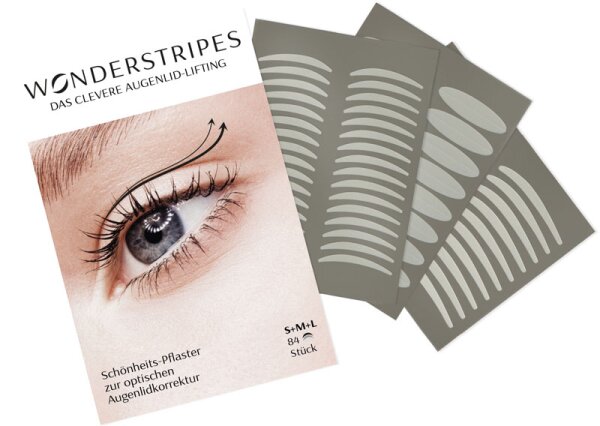 Wonderstripes Kombi S+M+L, 32 + 32 + 20 Stk. von Wonderstripes