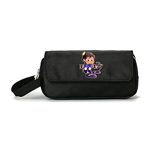 Wondi Ranki-ng of Kin-gs Pen Case, Boys Double Layer Pen Case Bag, Double Layers Pencil Case for Kids-20.5x5.5x9.5cm||Multicolor 1 von Wondi