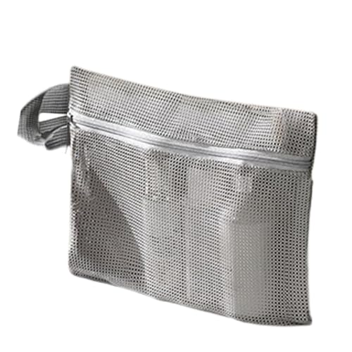 Wonsfuleu Mesh Reißverschlussbeutel - Mesh-Taschen Mit Reißverschluss - Multifunktionale Organizer-Tasche Für Toilettenartikel Medikamente Schreibwaren Gym Studentenzimmer Geschäftsreisen Tragbar von Wonsfuleu
