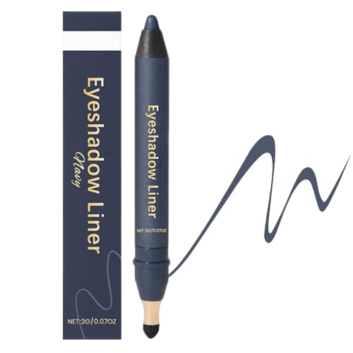 Wonsfuleu Wasserfester Eyeliner 2-in-1 - Lidschatten Eyeliner Doppelendig | Make-up Tool Wasserfest für Frauen Mädchen Performance Make-up von Wonsfuleu