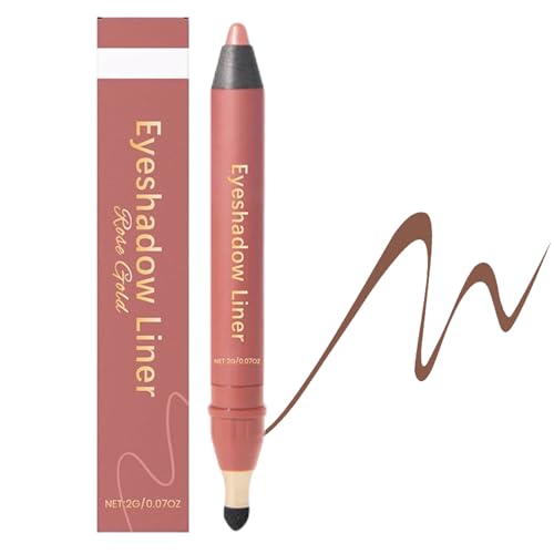 Wonsfuleu Wasserfester Stift Eyeliner 2-in-1 | Doppelseitiger Make-Up Lidschatten Und Eyeliner,Nicht Verwischendes Makeup Werkzeug Für Damen Und Mädels Bei Tanz Party Auftritt Shopping Date Reise Wonsfuleu Wasserfester Stift Eyeliner 2-in-1 | Doppelseitiger Make-Up Lidschatten Und Eyeliner,Nicht Verwischendes Makeup Werkzeug Für Damen Und Mädels Bei Tanz Party Auftritt Shopping Date Reise von Wonsfuleu