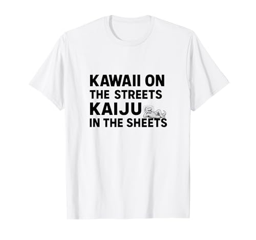 Kawaii auf den Straßen Kaiju in den Laken Lustiger Manga-Stil T-Shirt Kawaii auf den Straßen Kaiju in den Laken Lustiger Manga-Stil T-Shirt von WooTeeWoot