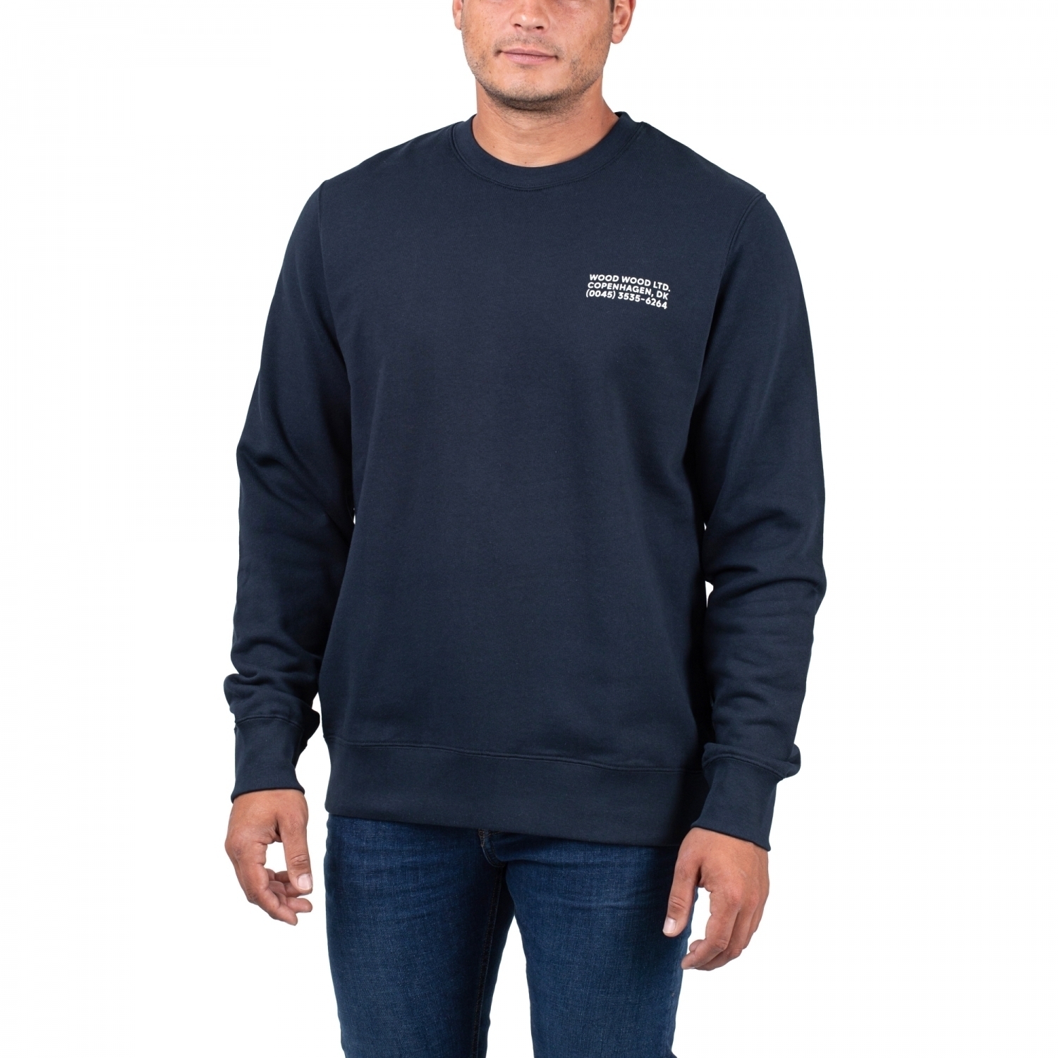 Wood Wood Hugh Info Sweatshirt von Wood Wood