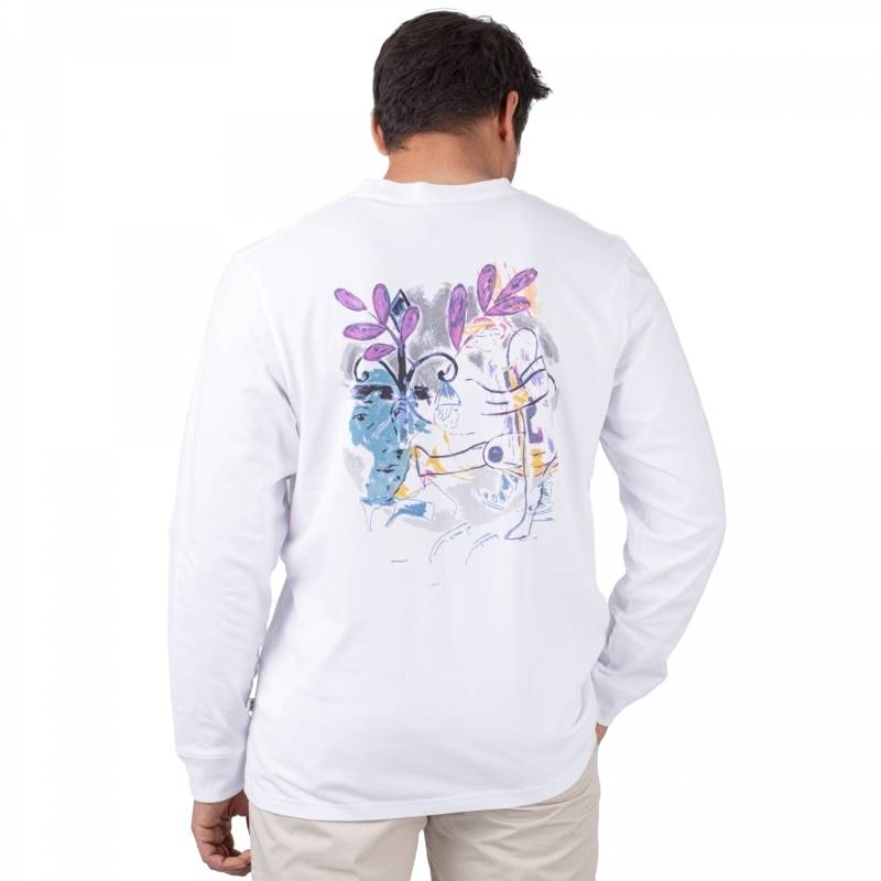 Wood Wood Mark Jon Pilkington Long Sleeve Wood Wood Mark Jon Pilkington Long Sleeve von Wood Wood