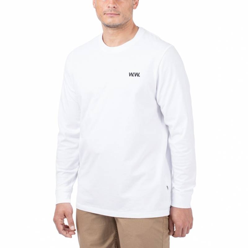 Wood Wood Mark Paisley Long Sleeve Wood Wood Mark Paisley Long Sleeve von Wood Wood