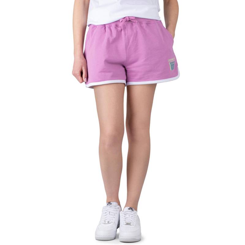 Wood Wood Tia Stacked Logo Retro Shorts von Wood Wood