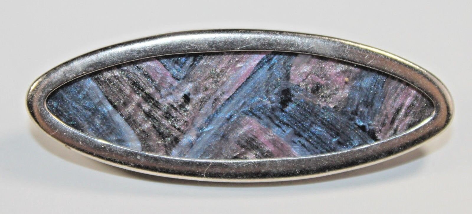 Brosche Anstecknadel Anstecker Modeschmuck 80Er 80S 90Er 90S Seidenmalerei von WoodStockShop