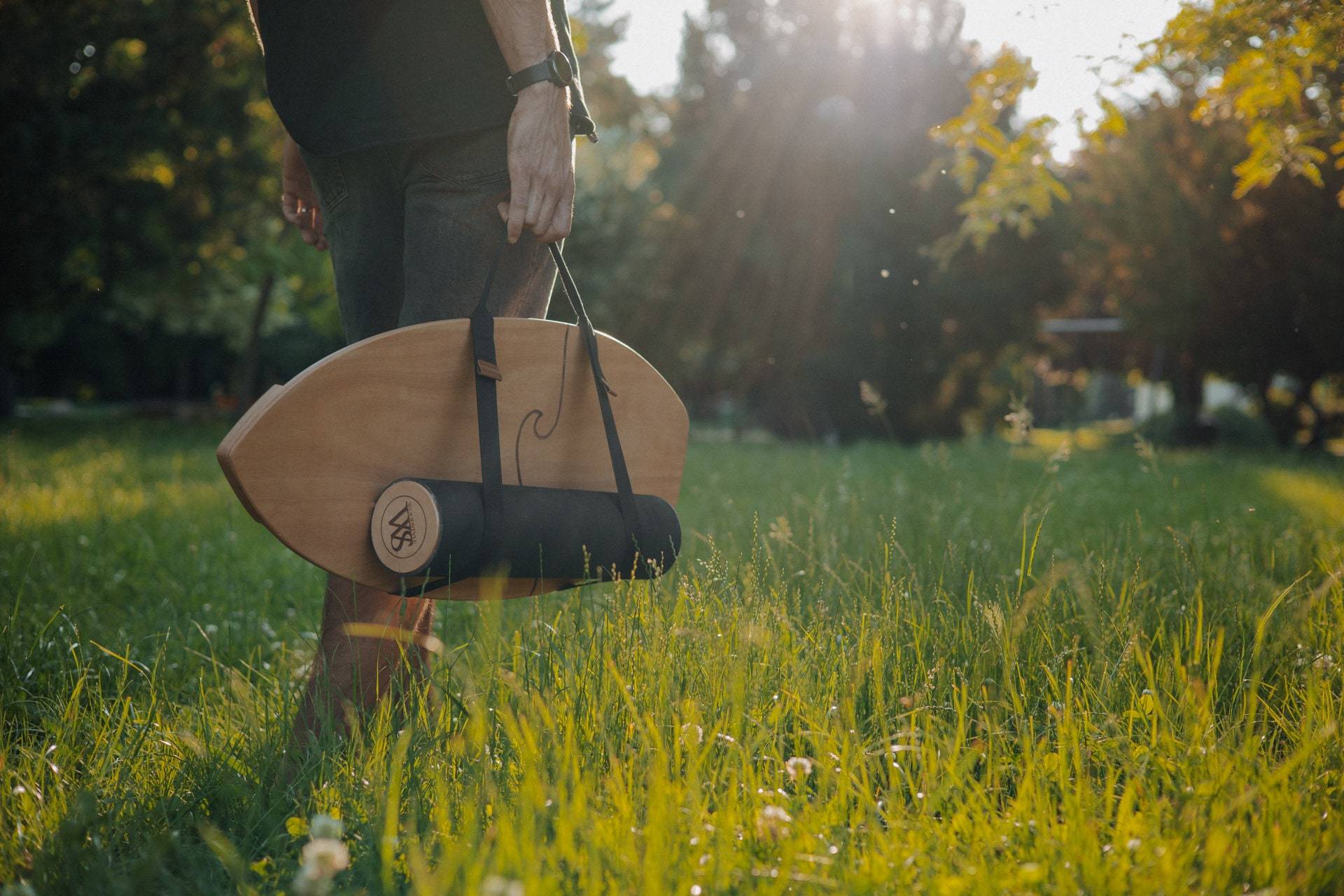 Balanèní Schreibtisch - Surf Balanèní Schreibtisch - Surf von WoodStyleUH