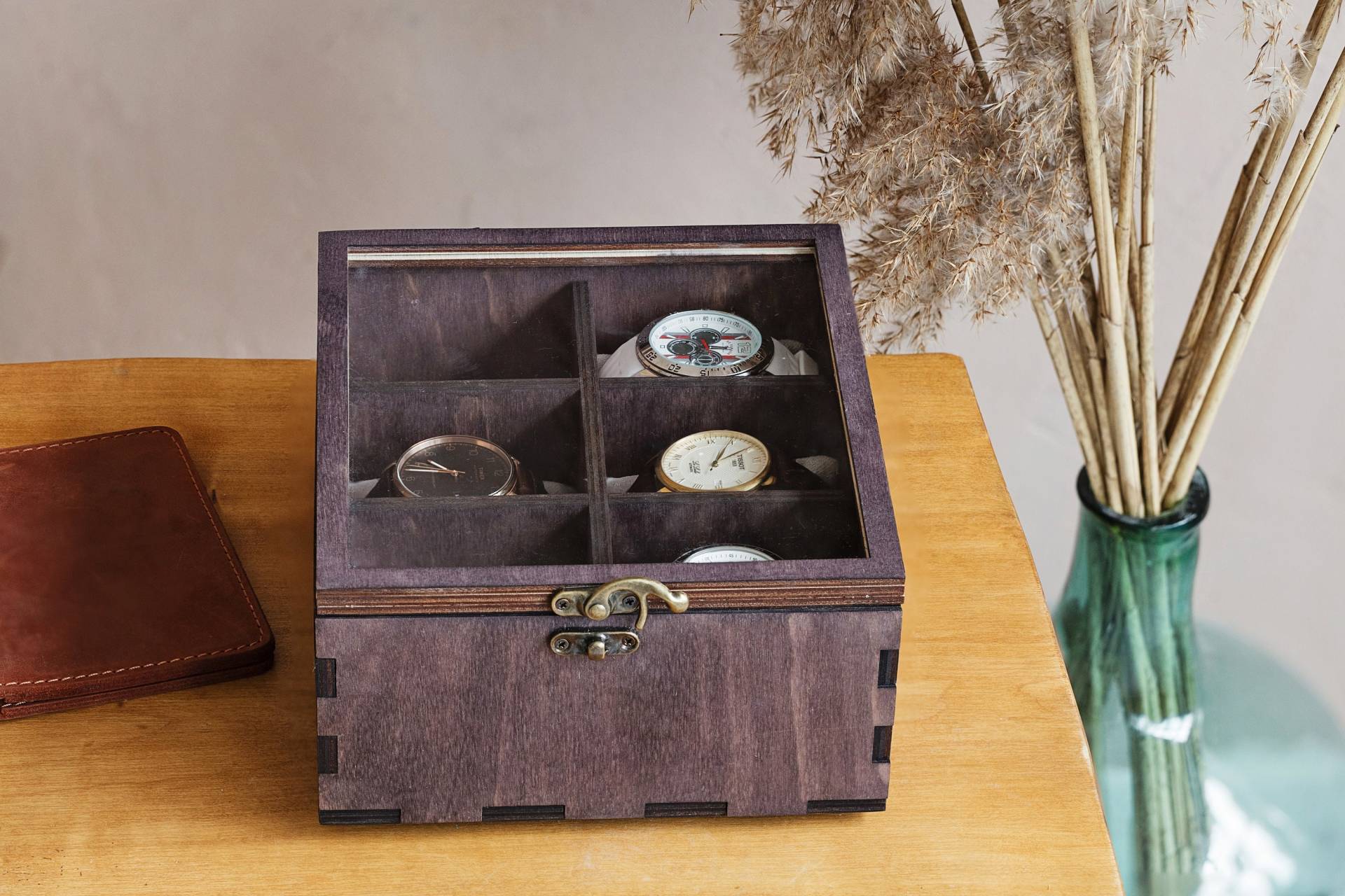 Uhrenbox Für Männer, Uhrenbox Männer Holz, Uhrenbox Uhrenbox Für Männer, Uhrenbox Männer Holz, Uhrenbox von WoodTodayEU
