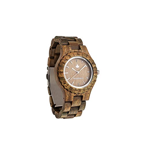 WoodWatch Lotus Sandal | Holzuhren für Damen - Armbanduhr Holz Damen Premium | Wood Watch for Woman | umweltfreundliches Produkt, wir Pflanzen 1 Baum für Jede Uhr von WoodWatch