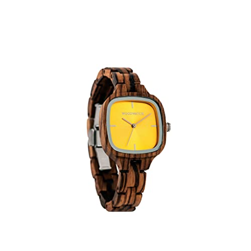 WoodWatch Lumen | Holzuhren für Damen - Armbanduhr Holz Damen Premium | Wood Watch for Woman | umweltfreundliches Produkt, wir Pflanzen 1 Baum für Jede Uhr WoodWatch Lumen | Holzuhren für Damen - Armbanduhr Holz Damen Premium | Wood Watch for Woman | umweltfreundliches Produkt, wir Pflanzen 1 Baum für Jede Uhr von WoodWatch