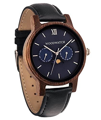 WoodWatch Mariner Jet | Holzuhren für herren - armbanduhr holz männer Premium | Wood watch for man | umweltfreundliches Produkt, wir pflanzen 1 Baum für jede Uhr WoodWatch Mariner Jet | Holzuhren für herren - armbanduhr holz männer Premium | Wood watch for man | umweltfreundliches Produkt, wir pflanzen 1 Baum für jede Uhr von WoodWatch
