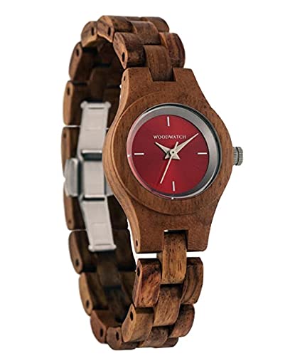WoodWatch Poppy | Holzuhren für Damen - Armbanduhr Holz Damen Premium | Wood Watch for Woman | umweltfreundliches Produkt, wir Pflanzen 1 Baum für Jede Uhr WoodWatch Poppy | Holzuhren für Damen - Armbanduhr Holz Damen Premium | Wood Watch for Woman | umweltfreundliches Produkt, wir Pflanzen 1 Baum für Jede Uhr von WoodWatch