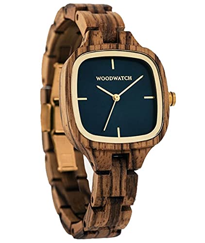 WoodWatch Skylight | Holzuhren für Damen - Armbanduhr Holz Damen Premium | Wood Watch for Woman | umweltfreundliches Produkt, wir Pflanzen 1 Baum für Jede Uhr von WoodWatch