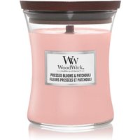 WoodWick Medium Hourglass Pressed Blooms & Patchouli Duftkerze von WoodWick