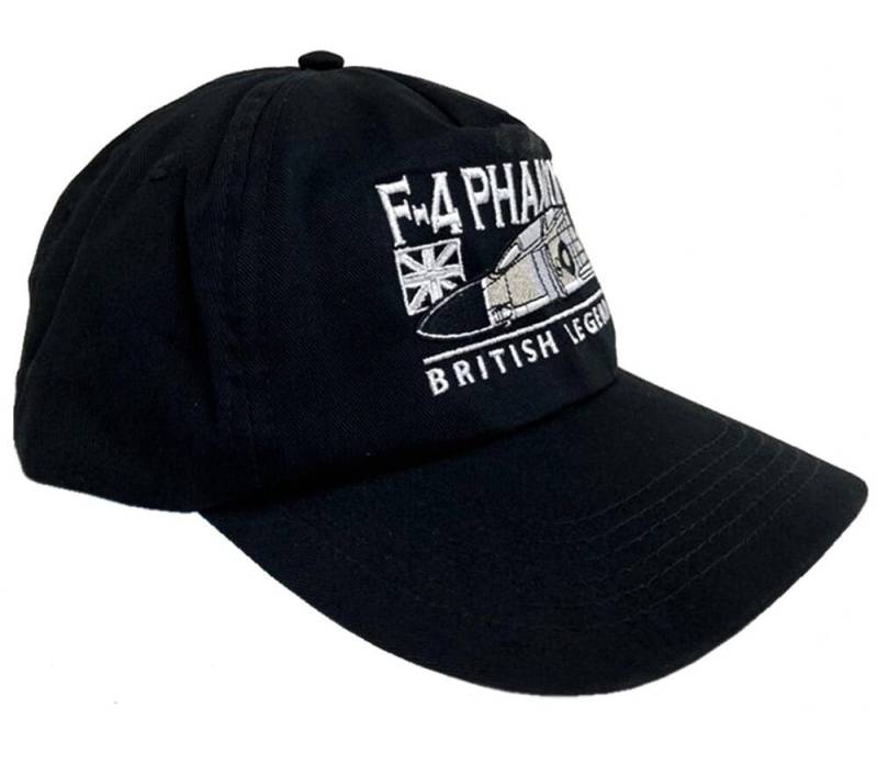 Mcdonnell Douglas F4 Phantom 11 Raf Usaf Supersonic Jet Fighter Aircraft Schwarze Verstellbare Bestickte Baseballkappe von WoodenModelCompany