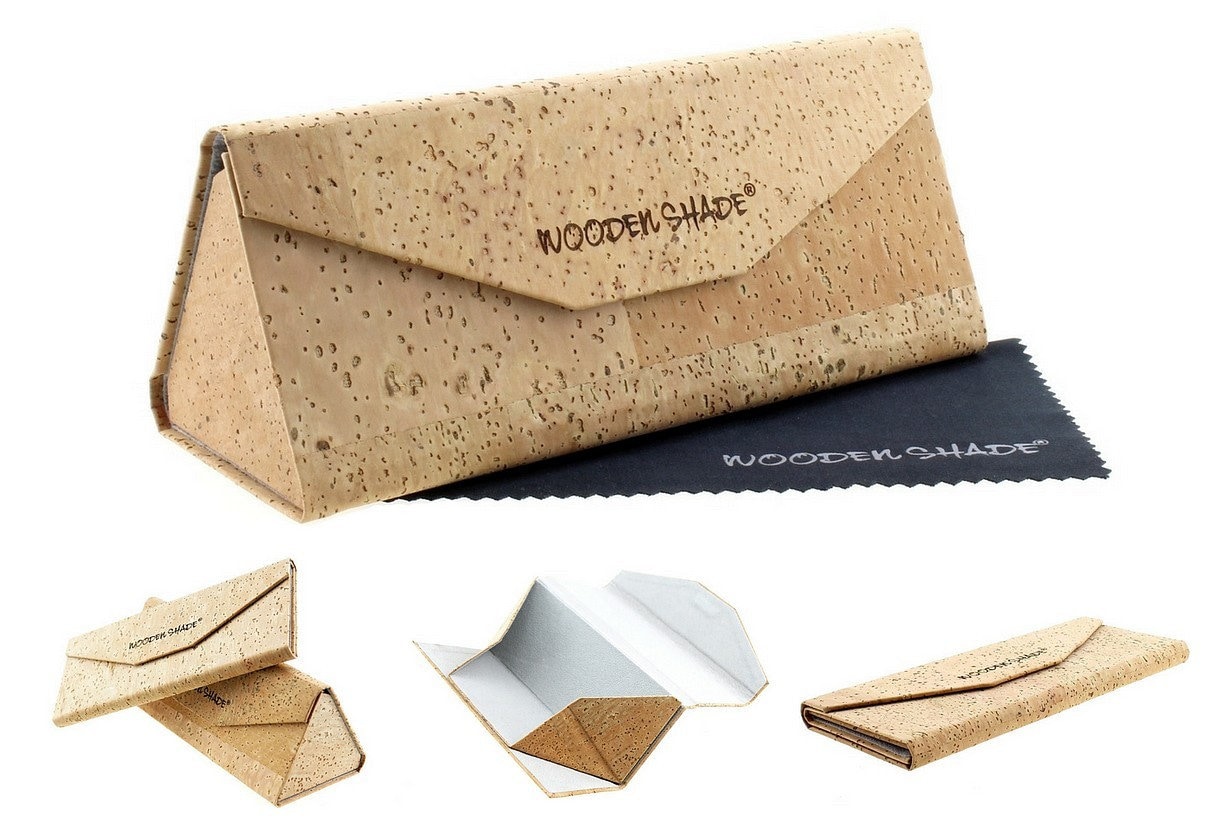Faltbares Brillen Etui Aus Kork - Für Lesebrillen & Sonnenbrillen Aller Größe Geeignet Faltbares Brillen Etui Aus Kork - Für Lesebrillen & Sonnenbrillen Aller Größe Geeignet von WoodenShadeShop