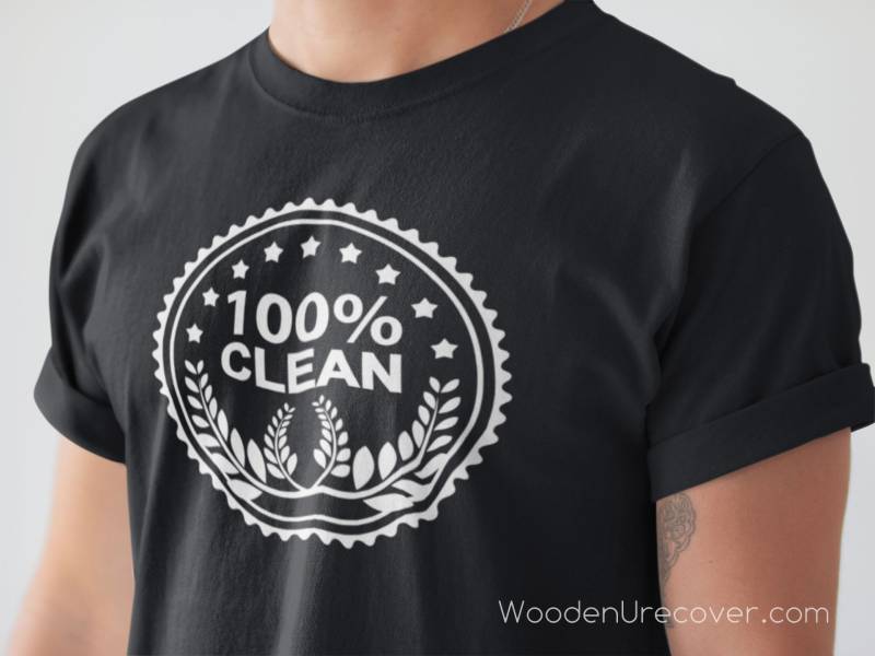 100% Sauber, 12-Schritt-Recovery-T-Shirts Für Männer Und Frauen in Na, Narcotic Anonymous Geschenke von WoodenUrecover
