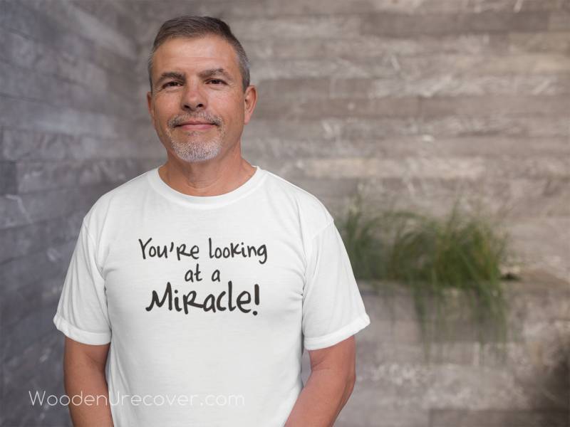 12 Step T-Shirts - Du Siehst Ein Wunder Schritt Genesungs Slogans Für Männer Und Frauen von WoodenUrecover