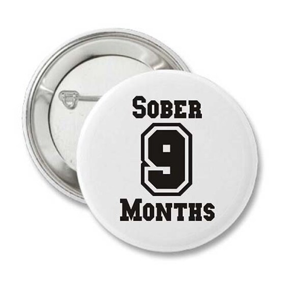 Aa Nüchterne Monate Erholung Button & Button-style Schlüsselanhänger, Anonyme Alkoholiker Neuheit Geschenke Für Männer Und Frauen, Nüchternheit von WoodenUrecover