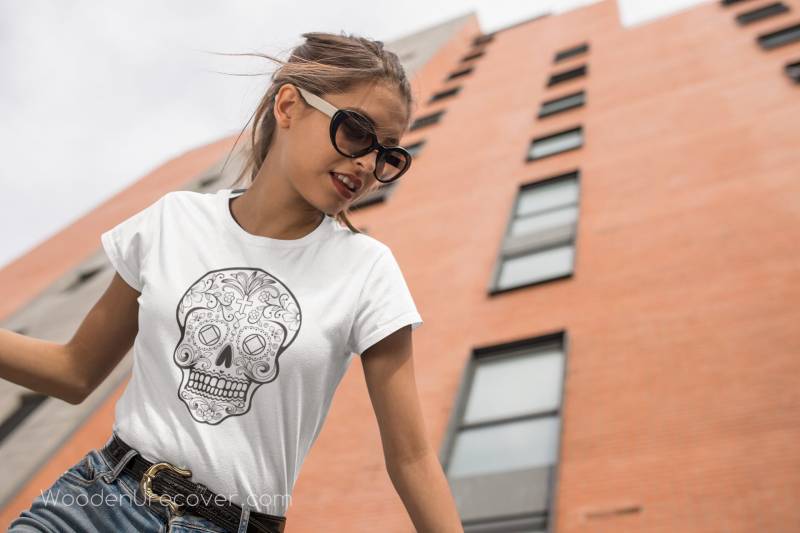 Na Sugar Skull T-Shirt - 12 Step Recovery T-Shirts, Anonymous T-Shirts Und Geschenke Für Männer Frauen in Genesung von WoodenUrecover