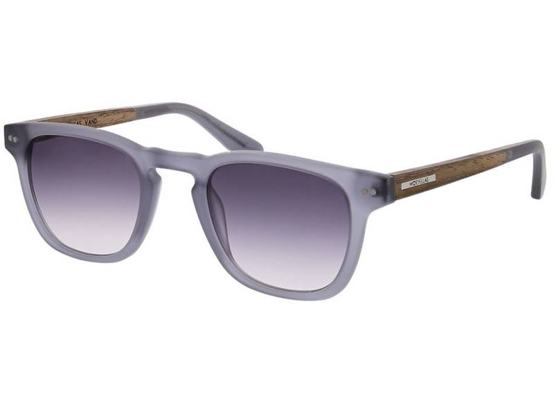 Woodfellas Sunglasses Vand walnut/grey 48-23 Sonnenbrille mit Sehstärke erhältlich, Herren, Vollrand, panto von Woodfellas