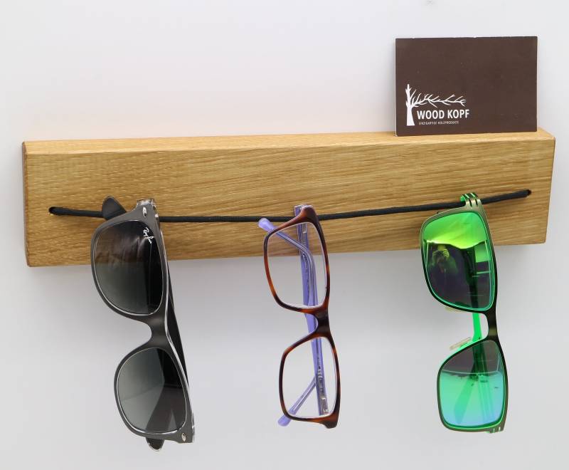 Brillenaufbewahrung Specula, Brillenhalter, Sonnenbrillenhalter Aus Eiche Brillenaufbewahrung Specula, Brillenhalter, Sonnenbrillenhalter Aus Eiche von Woodkopf