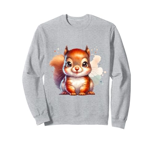 Lustiges Eichhörnchen-Waldtier-Design für Kinder Sweatshirt Lustiges Eichhörnchen-Waldtier-Design für Kinder Sweatshirt von Woodland Animals and Nature Gifts for Kids