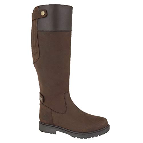 Woodland Ladies Equestrian Harper Waxy Leather - Dark Brown, Ladies UK 6 / EU 39 von Woodland