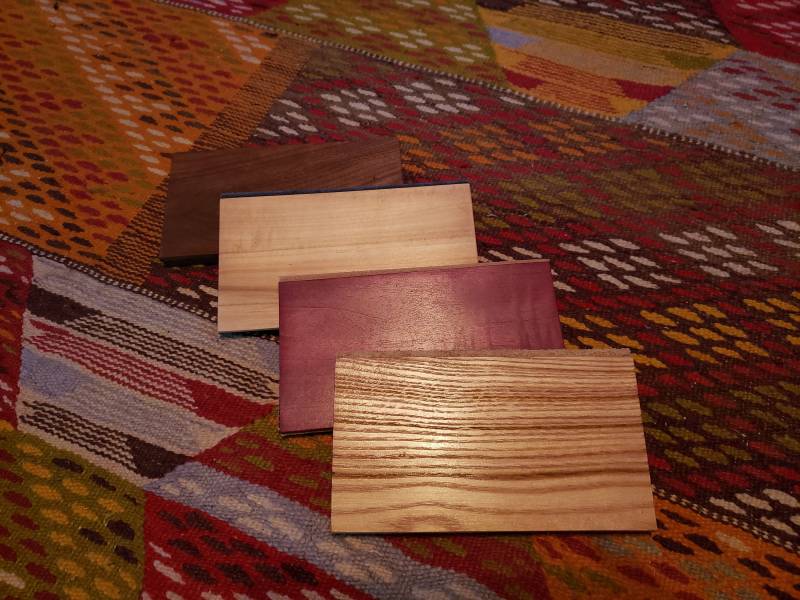 Scheckheftbuchhülle Aus Holz Mit Innenleder Scheckheftbuchhülle Aus Holz Mit Innenleder von WoodlandArtisanWorks