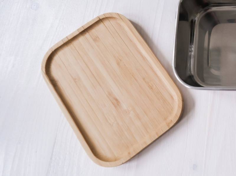 Ersatzdeckel Für Lunchbox Aus Edelstahl von Woodlandkid