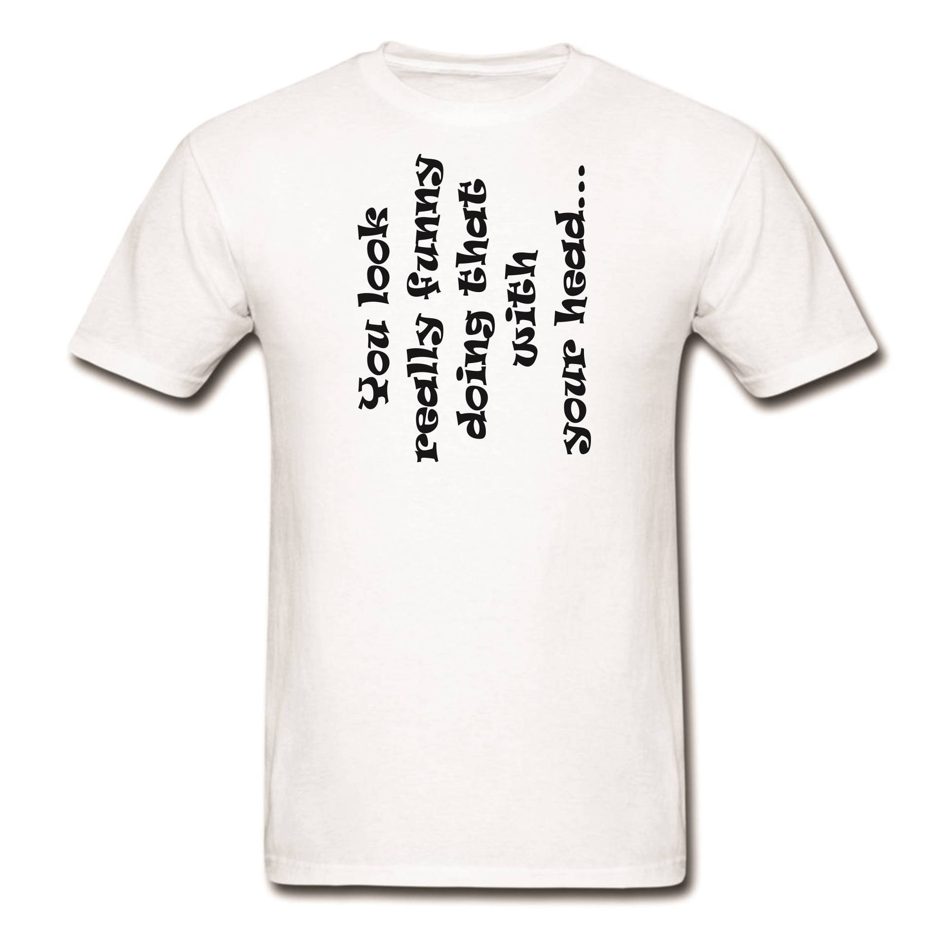 Lustiges T-Shirt-Lustiger Kopf Lustiges T-Shirt-Lustiger Kopf von Woodpromotions