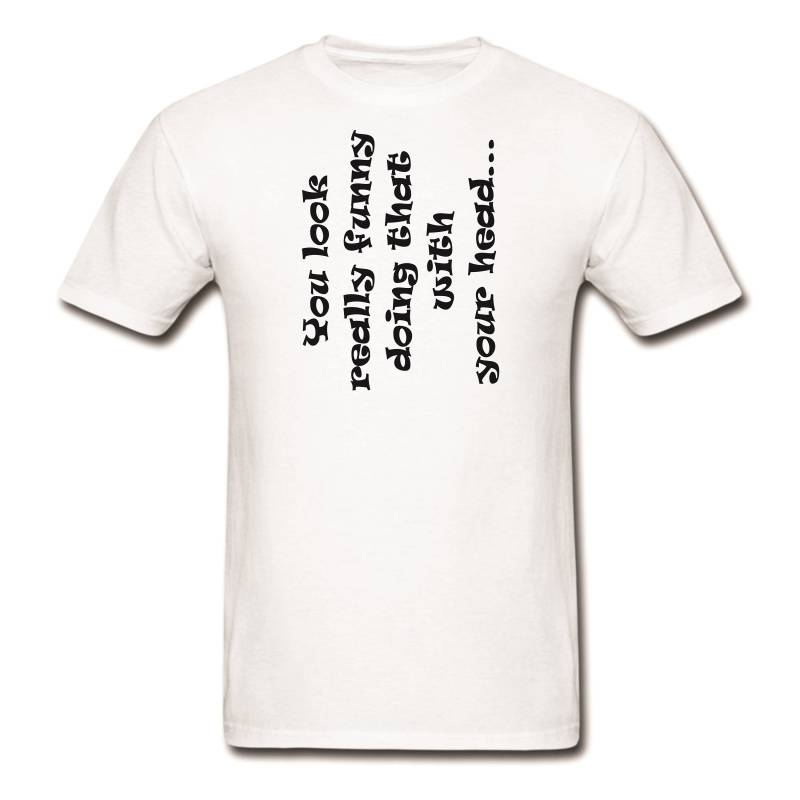 Lustiges T-Shirt-Lustiger Kopf Lustiges T-Shirt-Lustiger Kopf von Woodpromotions