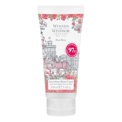 Woods of Windsor True Rose Pflegende Handcreme, 100 ml von Woods of Windsor