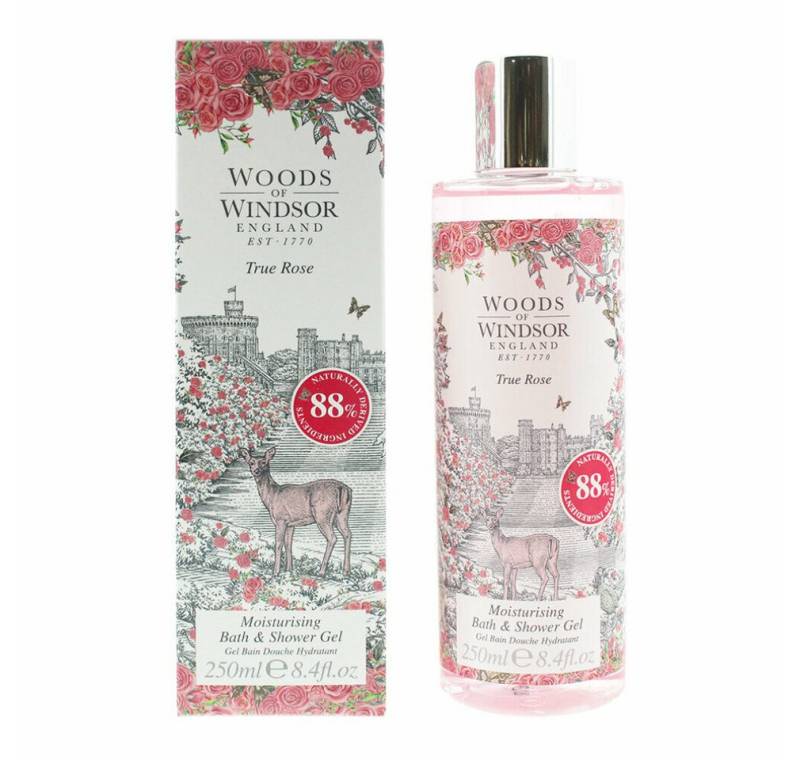 Woods of Windsor Duschgel True Rose Duschgel 248ml für Frauen von Woods of Windsor